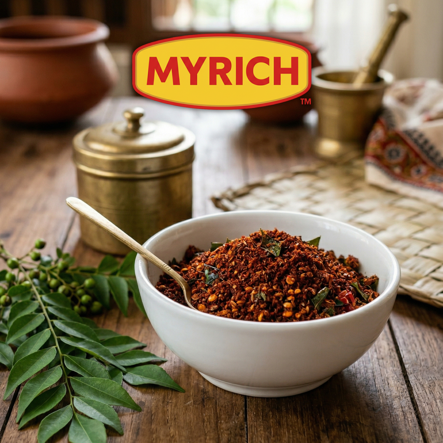 Karvepaku Karam Podi (Curry Leaves Podi)