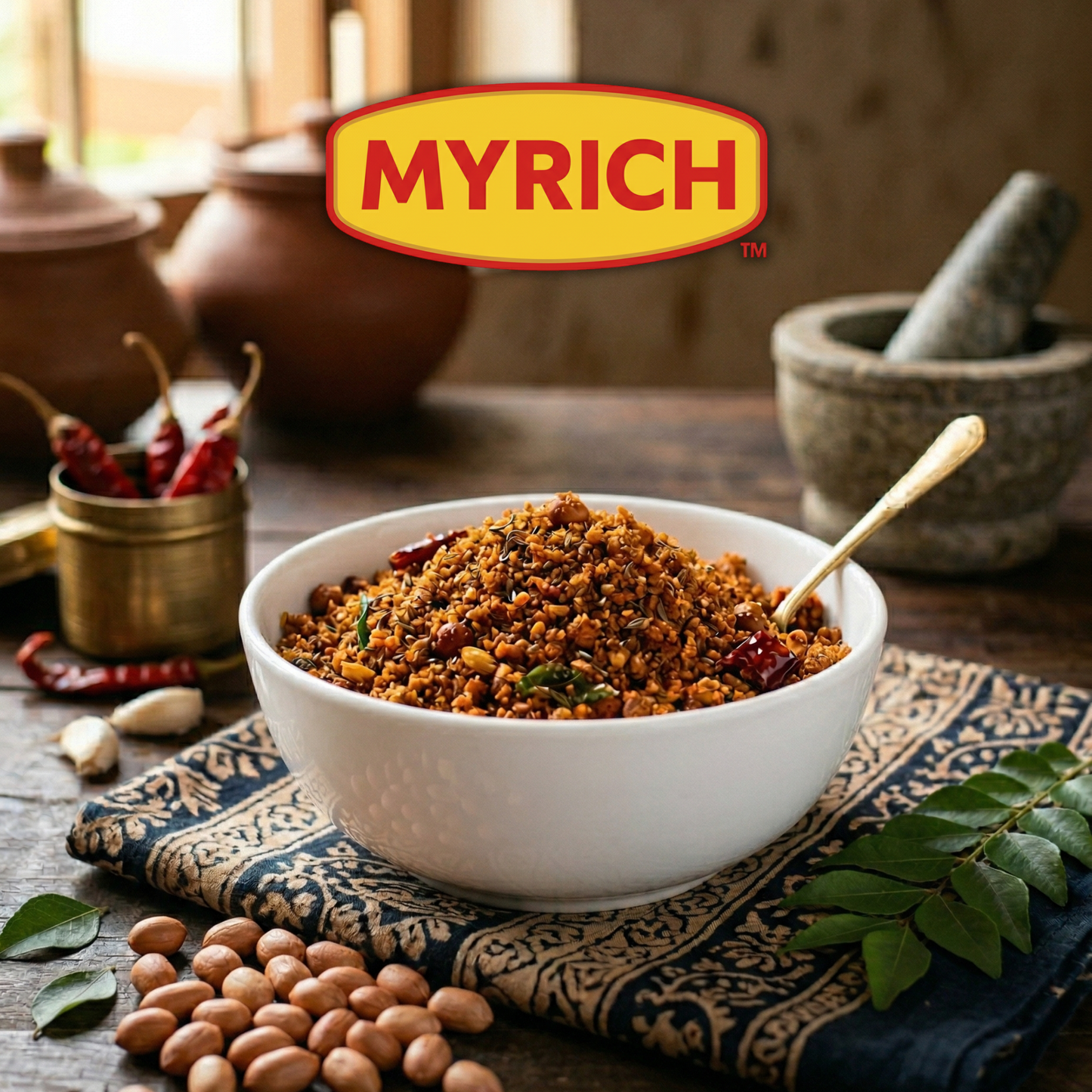 Palli Karam Podi (Peanut Powder)